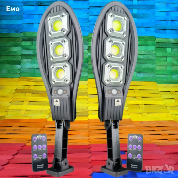 2 броя: Соларна Лампа 3 очи
, снимка 1