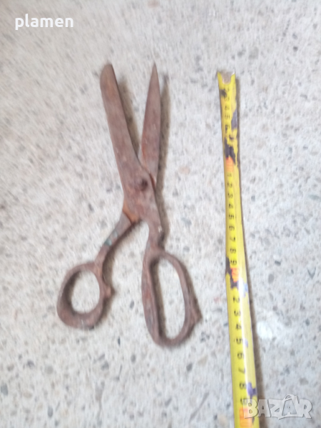 Стара шивашка ножица, снимка 1