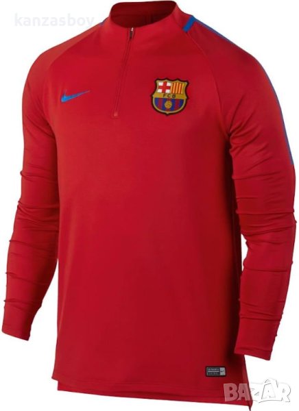Nike Dry FC Barcelona - страхотна мъжка блуза С, снимка 1