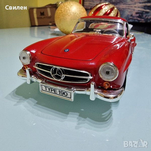 Mercedes 190 SL (1:18), снимка 1