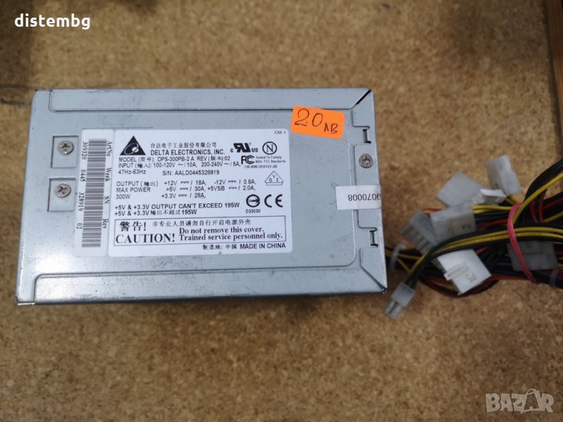 Компютърно захранване ATX DPS-300PB-2 A, снимка 1