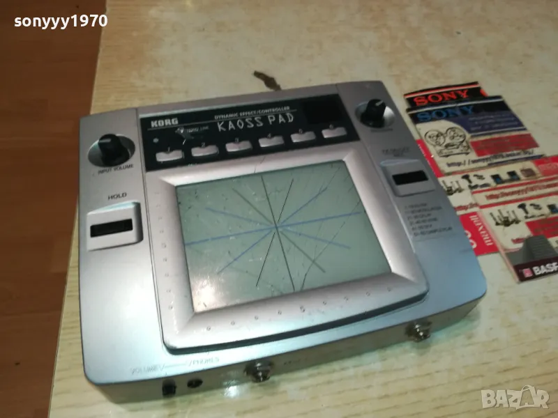 Korg Kaoss Pad KP-1 tokyo/japan 12v-внос swiss 2704251732, снимка 1