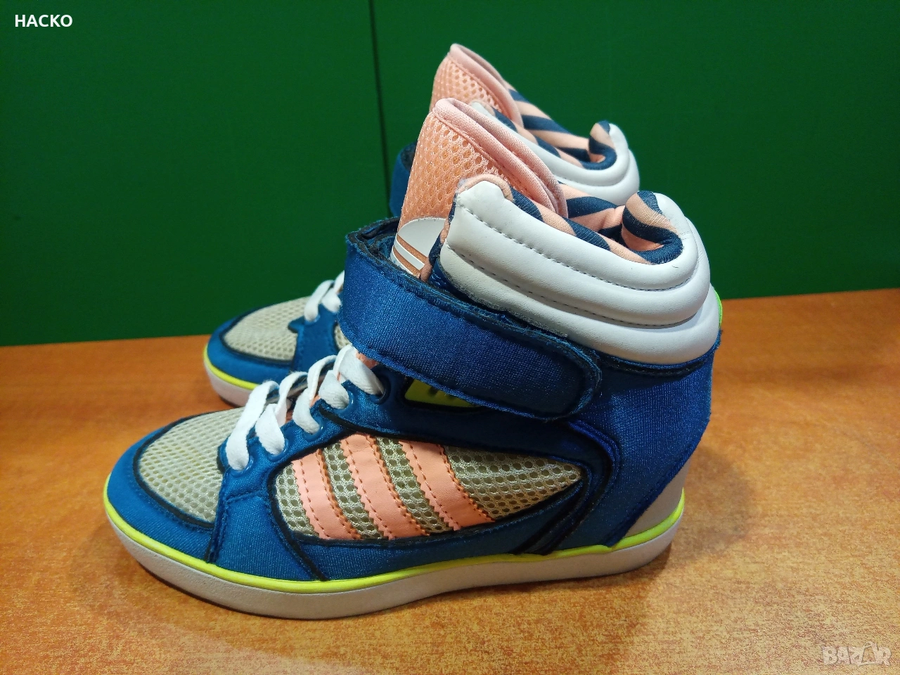 ADIDAS Amberlight на Платформа Номер 37 1/3 Стелка 23 см. 100% Оригинални Внос от Англия, снимка 1