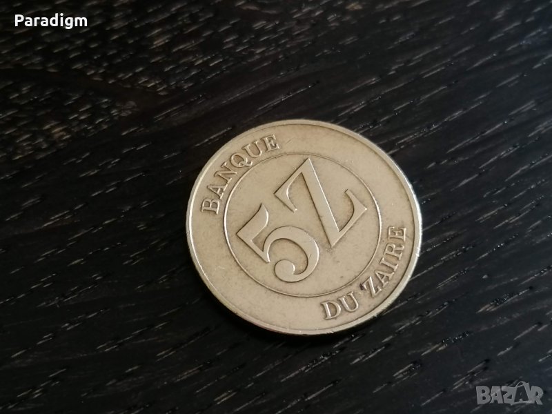 Монета - Заир - 5 заира | 1987г., снимка 1