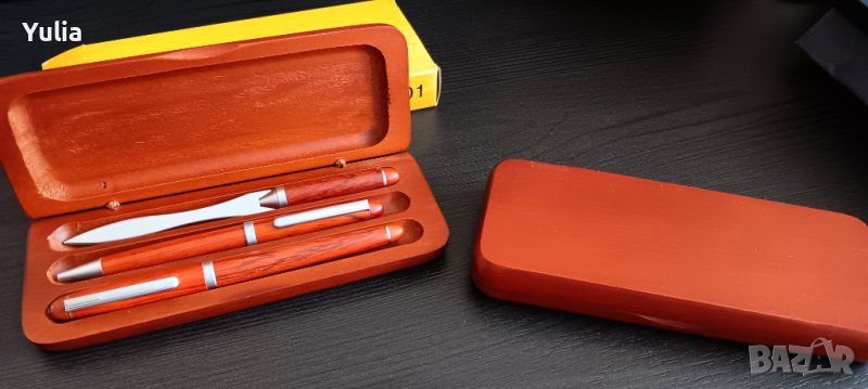 Комплект писалка,химикалка и инструмент за отваряне на пликове, снимка 1