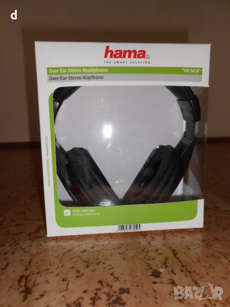 Аудио стерео слушалки hama модел "НК-5618", снимка 1
