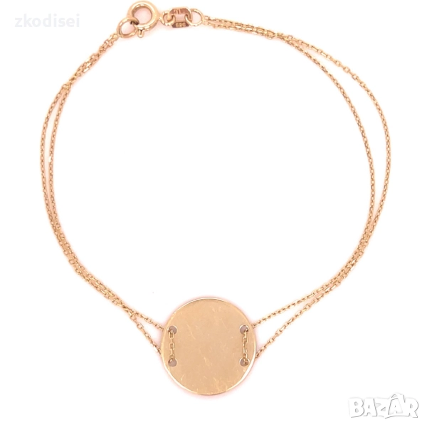 Златна дамска гривна 1,53гр. 16,0см. 14кр. проба:585 модел:34356-1, снимка 1