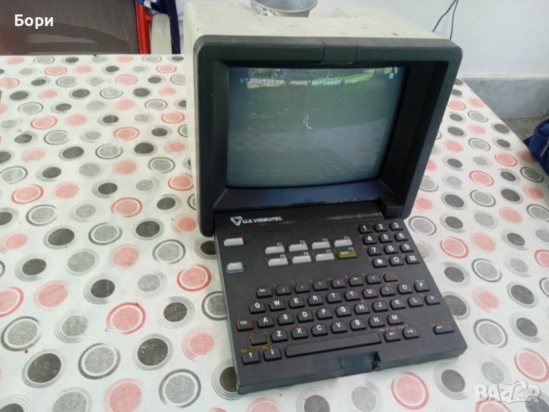 U.S.VIDEOTEL 1985г Стар ретро Компютър, снимка 1