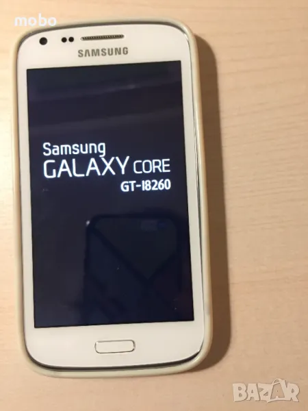 Продавам моб.тел.Samsung CORE,GT-18260,цвят бял,с калъф и зарядно, снимка 1