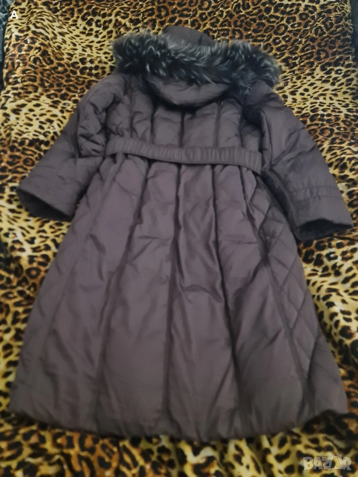 Дълго шушляково яке богат пух, снимка 1