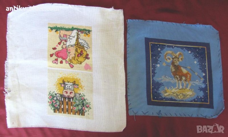 3 броя Ръчно Шити Гоблени, снимка 1