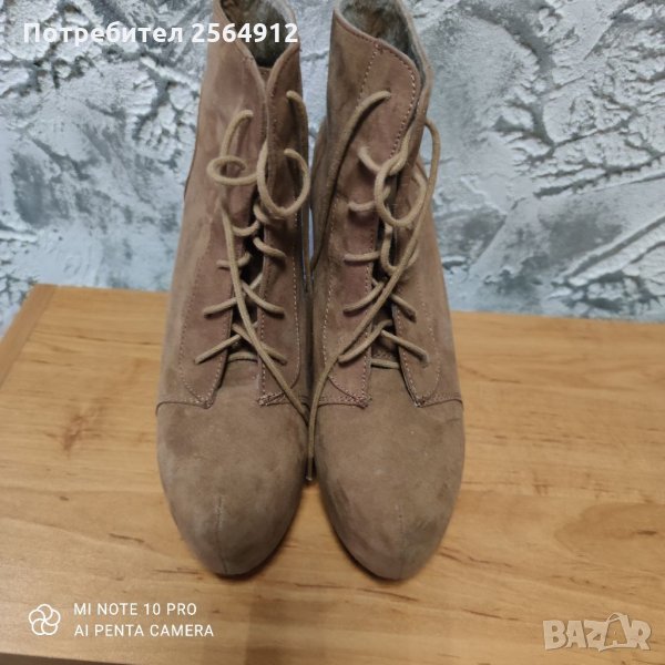 Продавам дамски обувки на висок ток, снимка 1