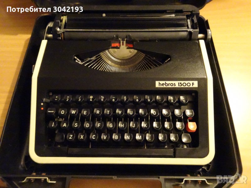 Пишеща машина Хеброс 1300 F, снимка 1