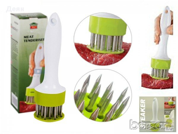 Уред за окрехкотяване/шпиковане на месо , снимка 1