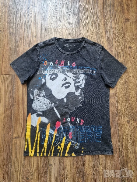 Страхотна мъжка тениска GUESS размер S , снимка 1