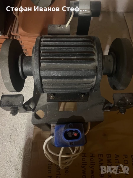 Настолен шмиргел, снимка 1