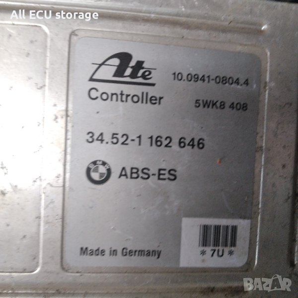Модул АБС ,ABS 34.52-1162646 5WK8408 BMW, снимка 1