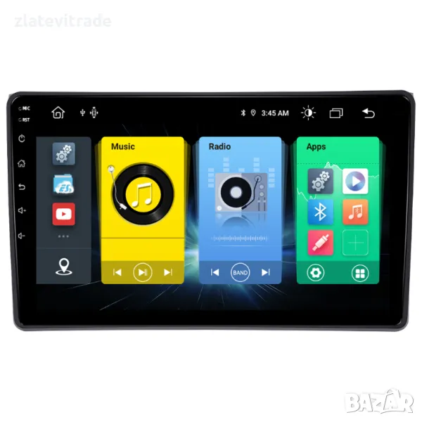 AUDI A4 2001 - 2009 Андроид Навигация, 9066, снимка 1