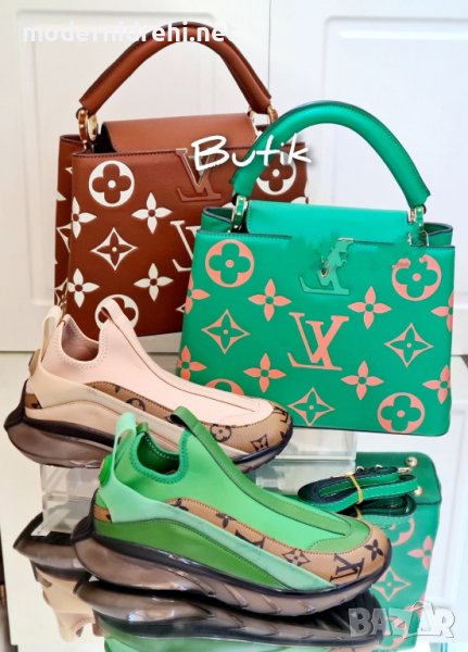 Дамски спортни обувки и чанта Louis Vuitton код 314, снимка 1
