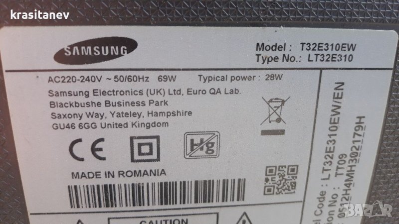 Samsung T32E310EW на части , снимка 1