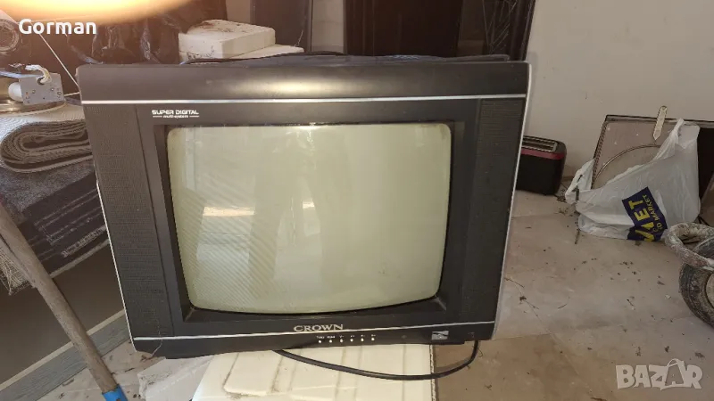 Телевизор с кинескоп. работи или за части, снимка 1