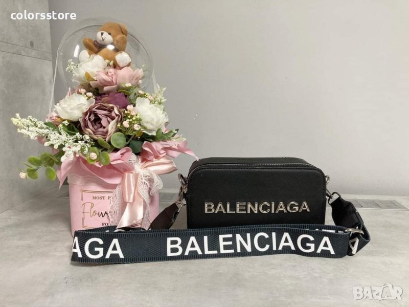 Черна чанта /реплика Balenciaga код SG94, снимка 1