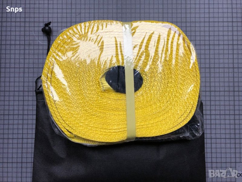 Колан за теглене на автомобили, ремаркета, каравани, кемпери и други, ~ 14 тона 9.1 метра, снимка 1