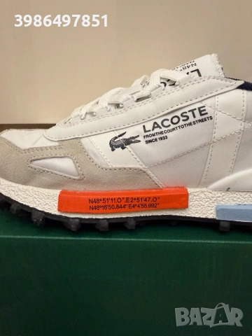 Мъжки маратонки Lacoste НОВИ, снимка 4 - Маратонки - 52842382