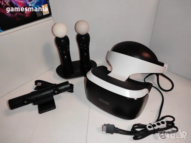 Комплект Sony PlayStation VR очила + PlayStation Camera V2, снимка 2 - Аксесоари - 48345158