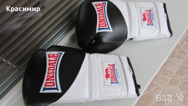 Боксови ръкавици Lonsdale Super Pro L-Core 2 , снимка 2 - Бокс - 53526114