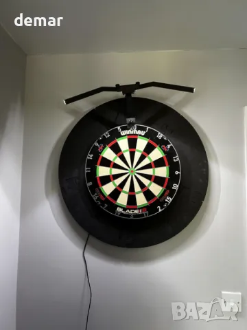 STASUN LED дартборд, сгъваема система за осветление на дартс, регулируем ъгъл и яркост, снимка 10 - Дартс - 49516418