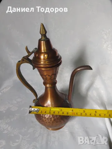 Стар Кован Меден Ибрик, снимка 13 - Антикварни и старинни предмети - 49441087