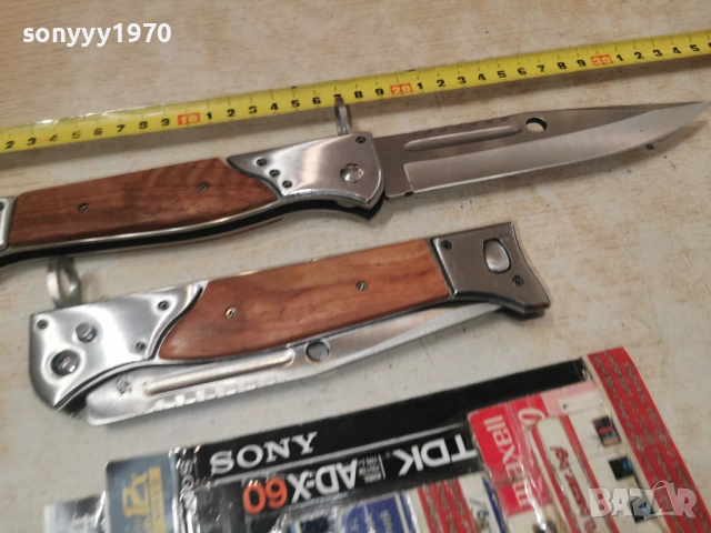 автоматичен нож голям 1бр 2402261728, снимка 12 - Ножове - 53608375