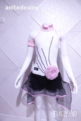 Детска рокля за спортни танци или фигурно пързаляне