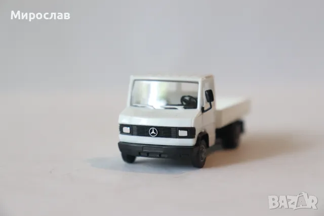 HERPA H0 1/87 MERCEDES BENZ 609 КАМИОН БУС МОДЕЛ КОЛИЧКА, снимка 5 - Колекции - 50324152