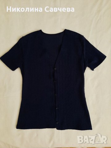 Дамска блуза с къс ръкав 