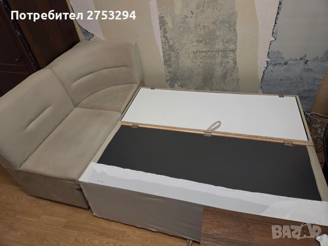 Кухненски ъгъл, разтегателен, снимка 3 - Дивани и мека мебел - 52860270