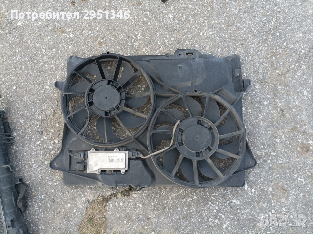 Перки дифузьор охлаждане Chevrolet Captiva Шавролет каптива 2.2