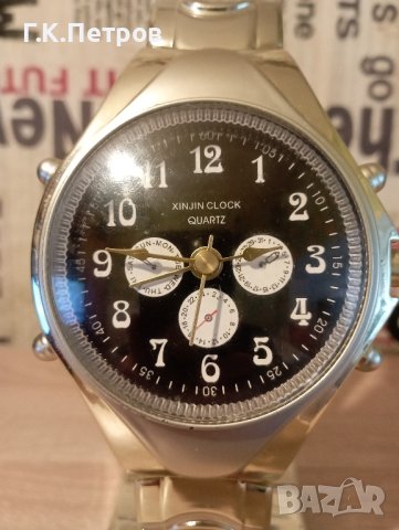 Настолен кварцов часовник, снимка 2 - Други - 44030196