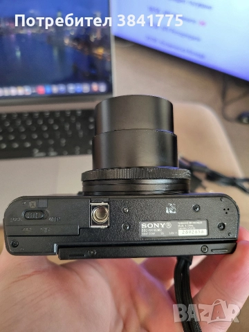 Sony RX100 Mark 2 отличен, снимка 2 - Фотоапарати - 52857569