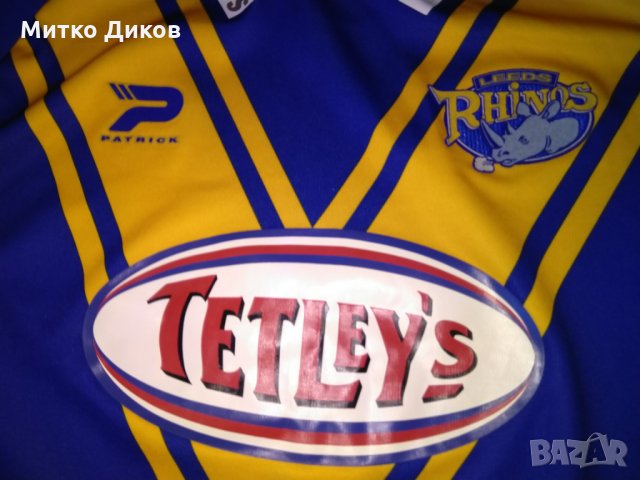 Ръгби тениска Leeds Rhinos 2006 - 2007 Patrick размер XL, снимка 2 - Други спортове - 27371324