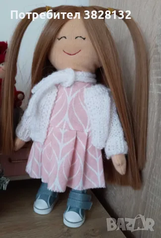 Авторска Кукла ръчна изработка, снимка 2 - Декорация за дома - 50177914