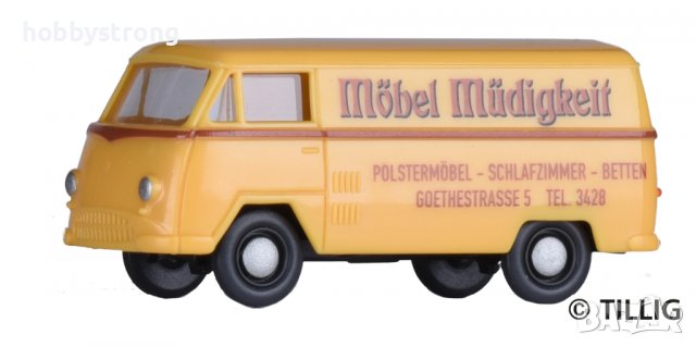 Микробус Matador „Möbel Müdigkeit“ ТТ 1:120 Tillig 08615, снимка 1 - Колекции - 37061470