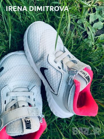 Nike grey and pink 25, снимка 7 - Детски маратонки - 33206387