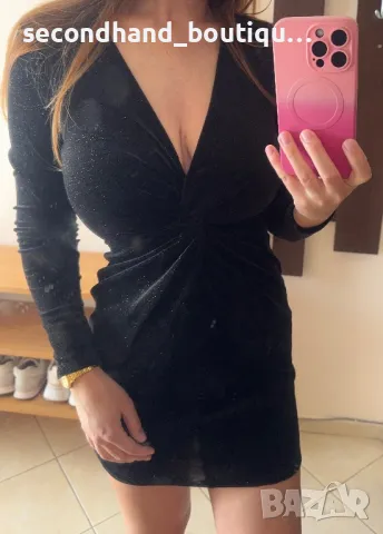 Eлегантна рокля с блестящи частици! H&M, снимка 1