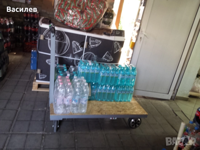 Електрическа товарна  количка (платформена), 36V Li-ion - до 200 кг., снимка 4 - Други машини и части - 51384632