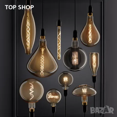 Огромна крушка тип едисон Atmosphera - Ampoule LED Е27 , снимка 2 - Лед осветление - 49105951