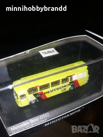Mercedes Benz Setra Bussing Autobus Minichamps 1.64 , снимка 12 - Колекции - 51461989