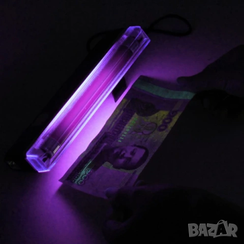 UV детектор за фалшиви банкноти / Портативен детектор за фалшиви пари, снимка 3 - Друга електроника - 53110082