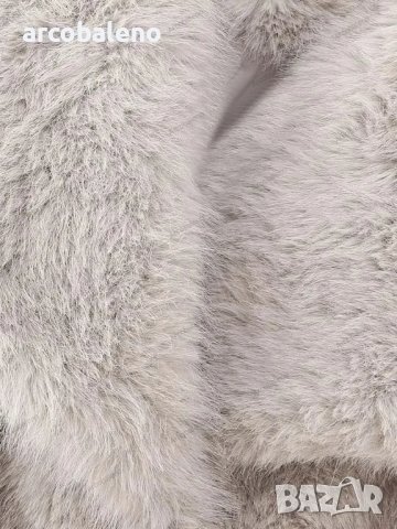 Ликвидация! Късо дамско палто от изкуствен косъм - Доставка 24 часа , снимка 10 - Палта, манта - 44029035